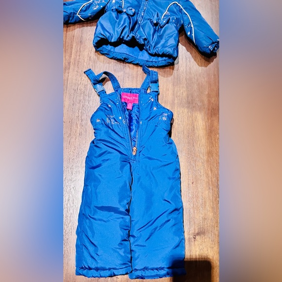 London Fog Snowsuit with Snowbib and Puffer Jacket 18m - Picture 7 of 8